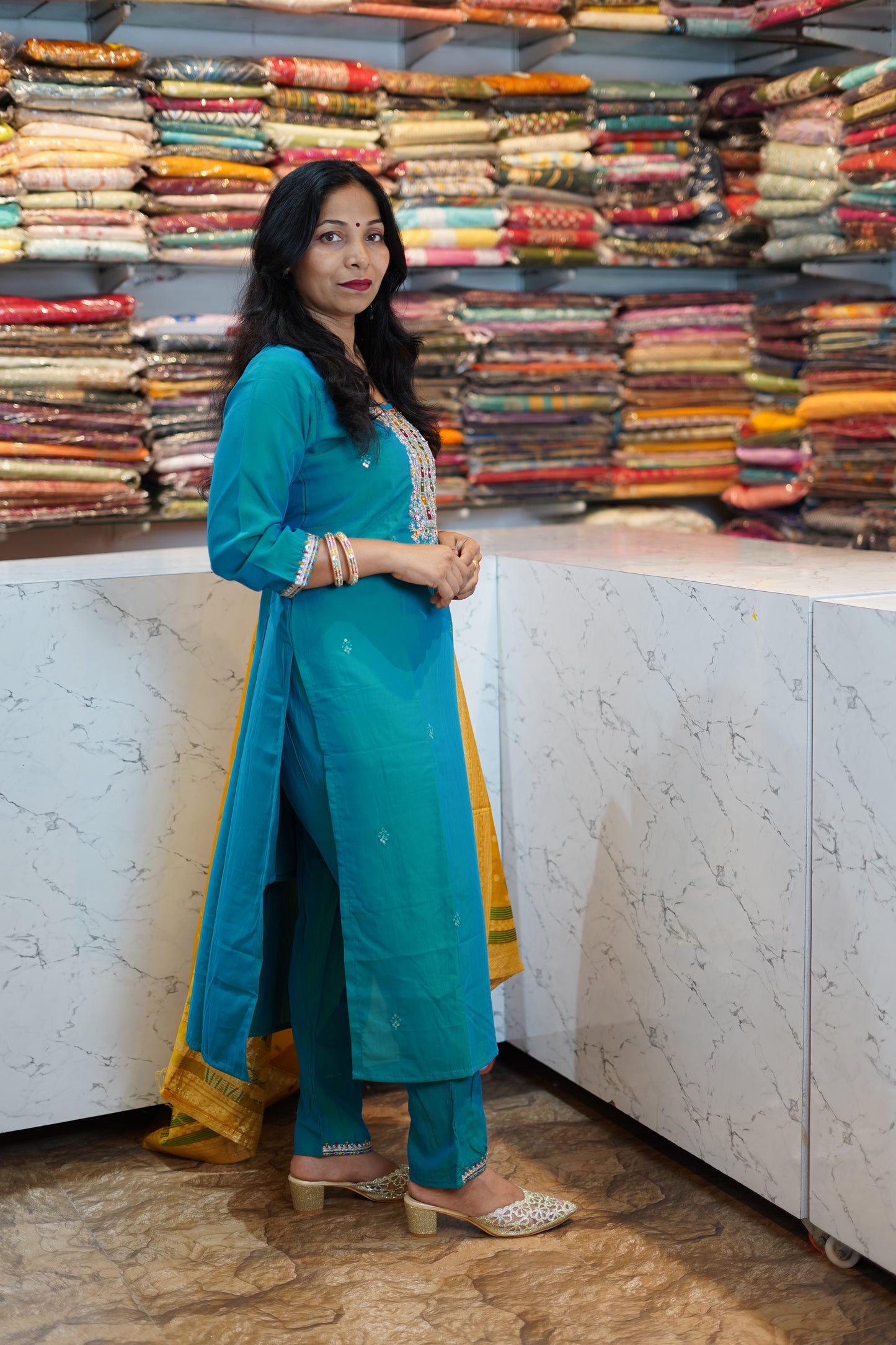 VRNY Vetican Silk 3-Piece Suit Set