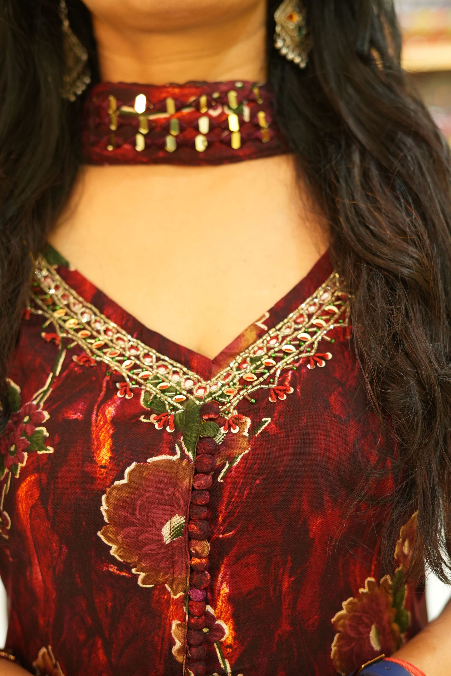 VRNY Patiala Duppata Frock Suit