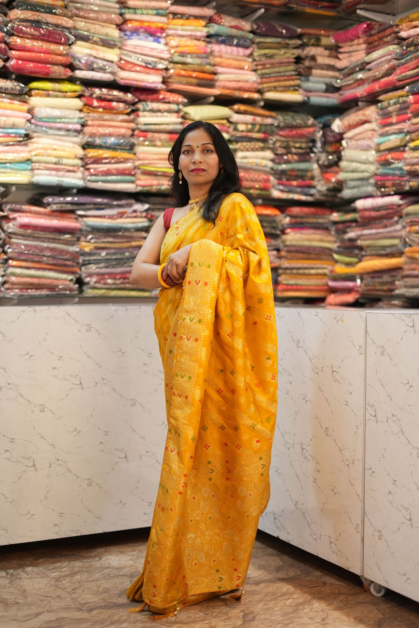 VRNY Dola Silk Saree