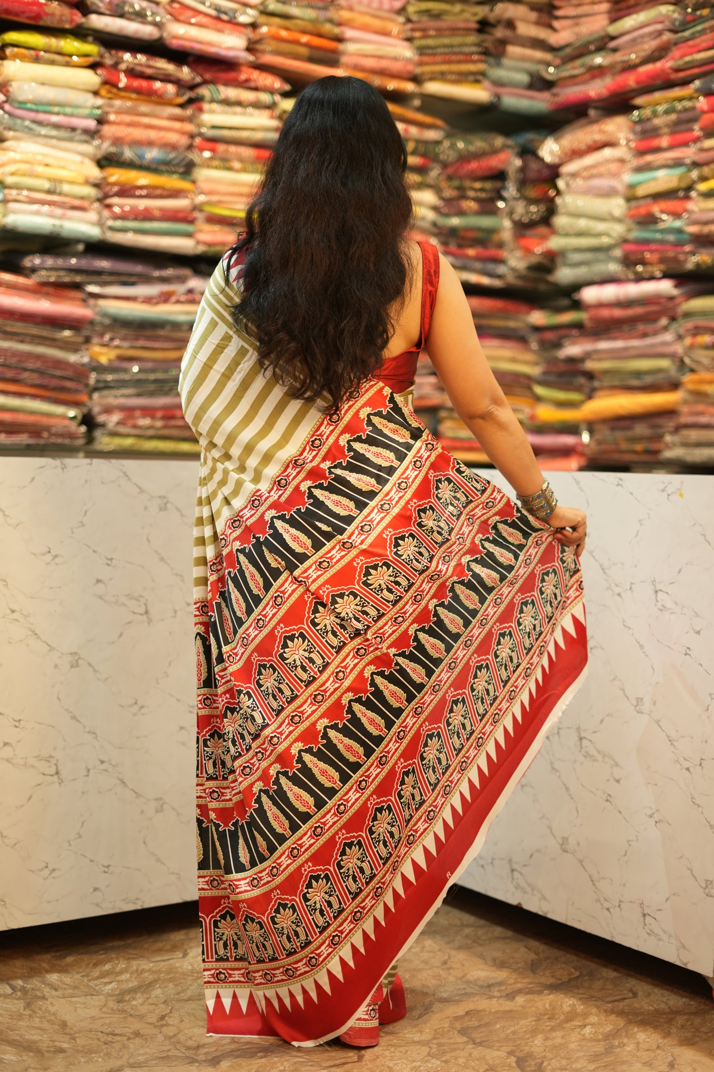 VRNY Modal Silk Saree