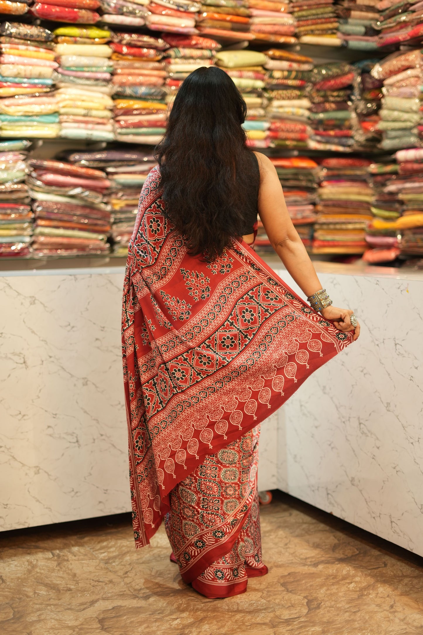 VRNY Modal Silk Saree