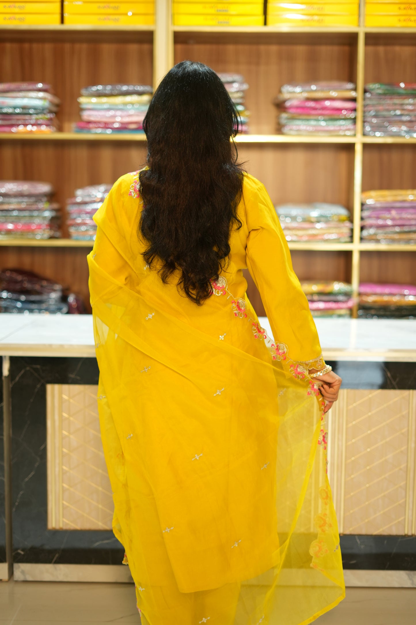 VRNY Sunshine Roman Silk Suit