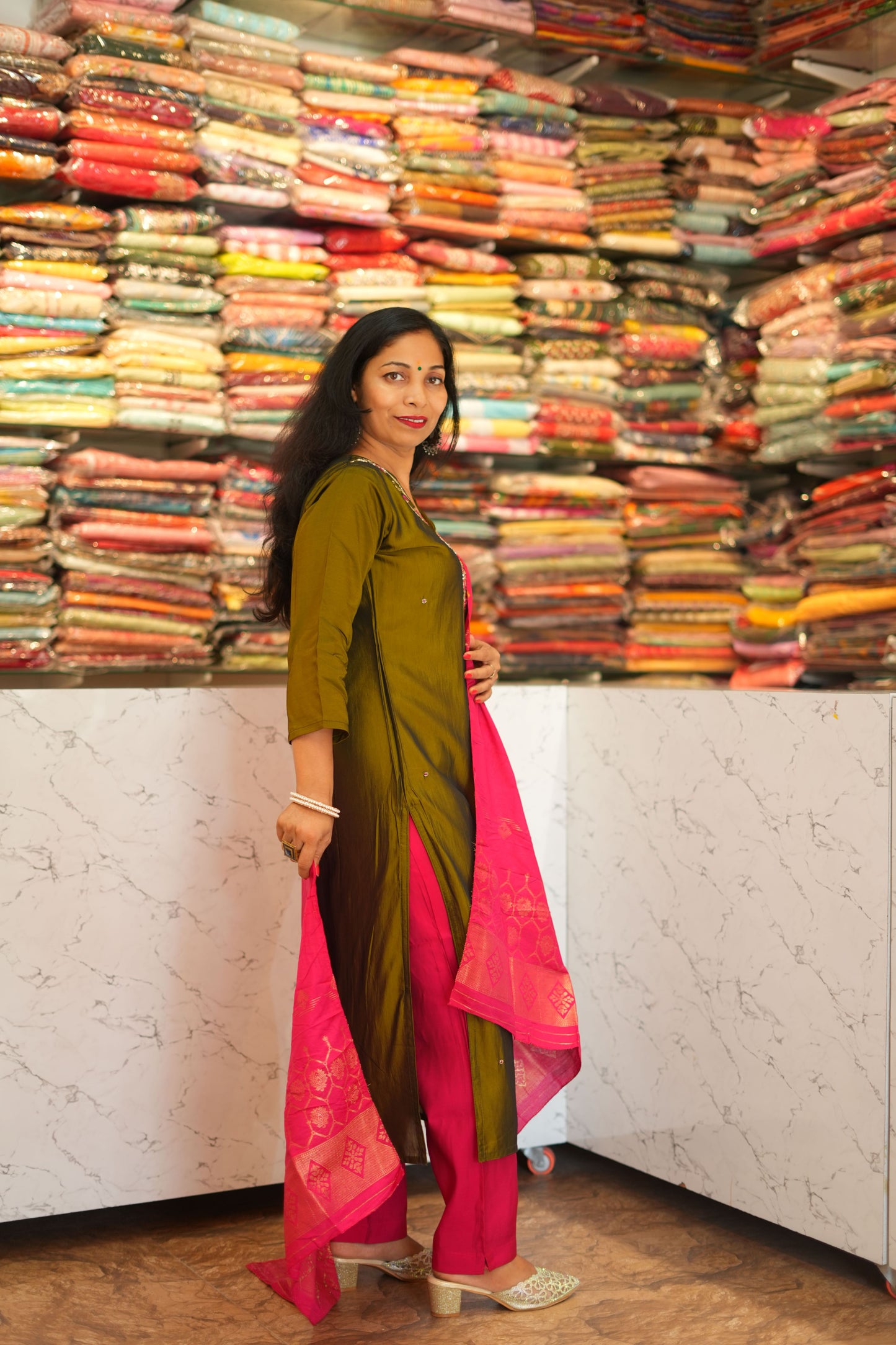 VRNY Heavy Roman Silk Suit