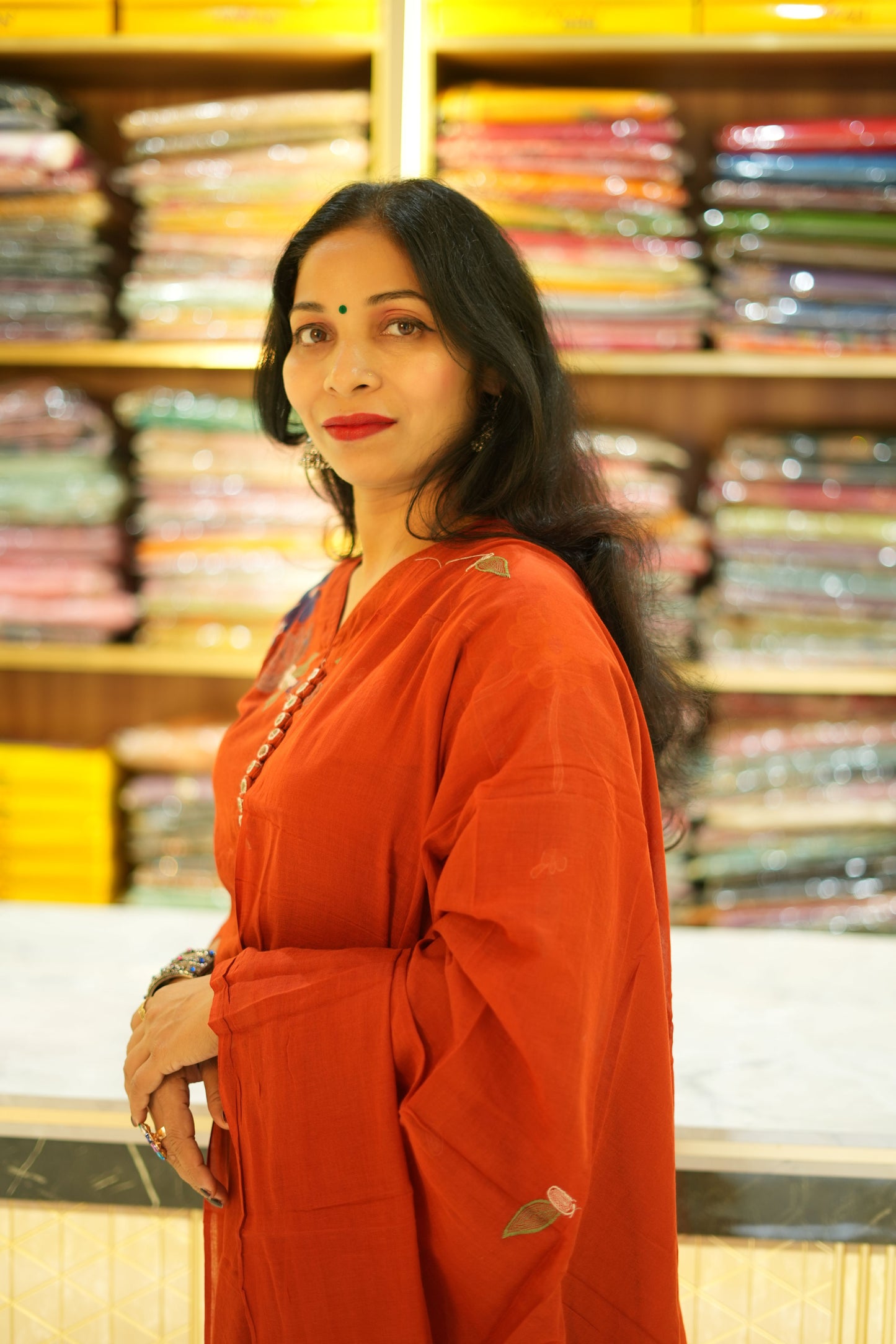 VRNY Khadi Cotton Suit