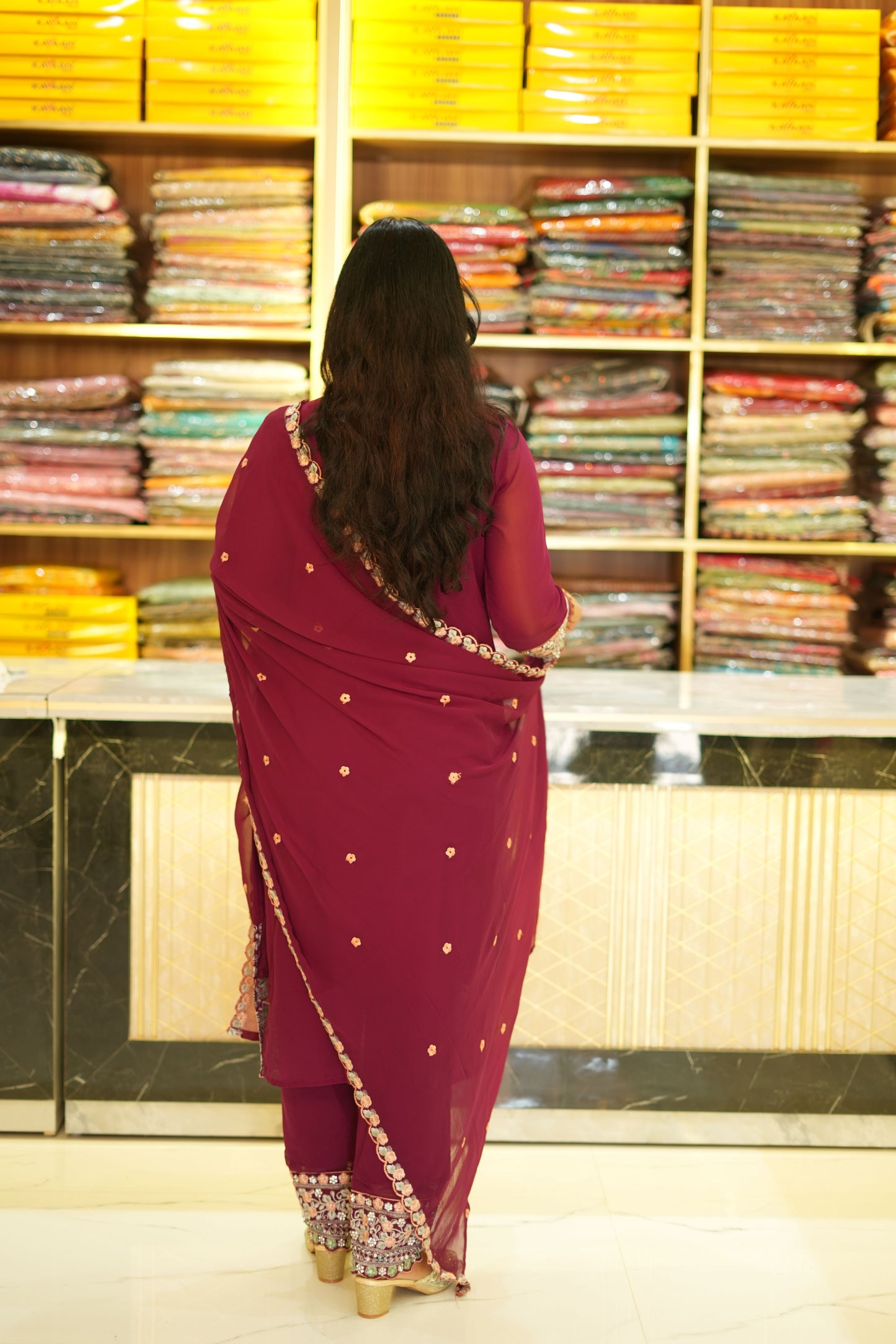 VRNY Kashmiri Style Suit