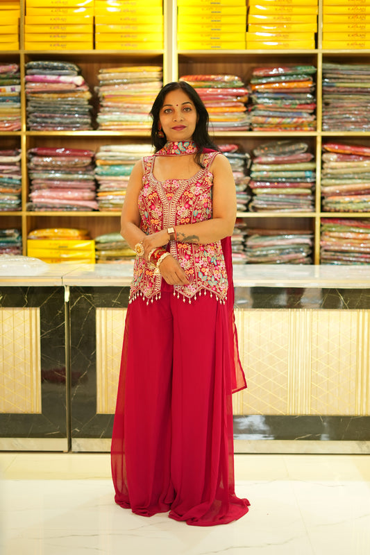 VRNY Jacket Sharara Set