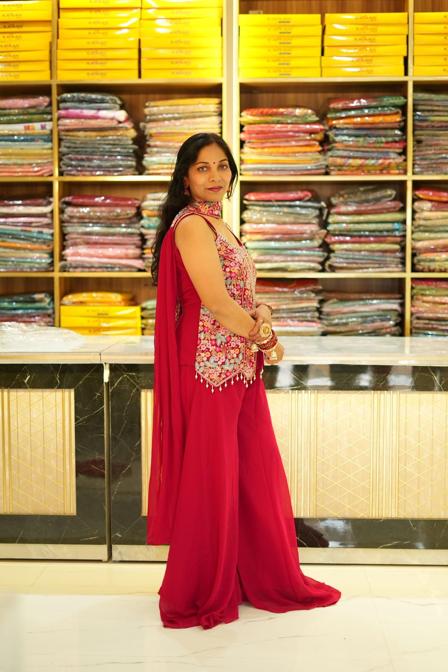 VRNY Jacket Sharara Set