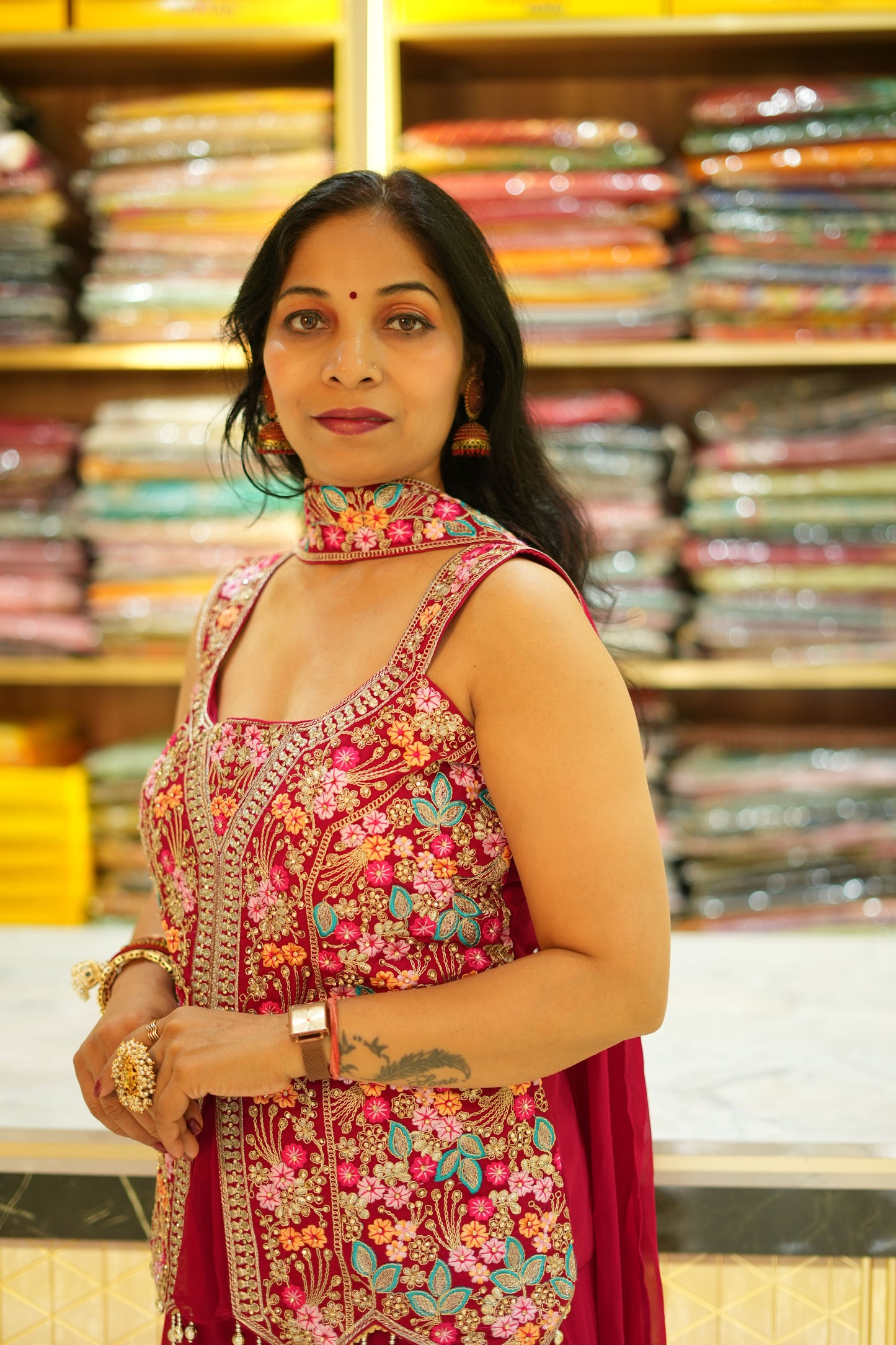 VRNY Jacket Sharara Set