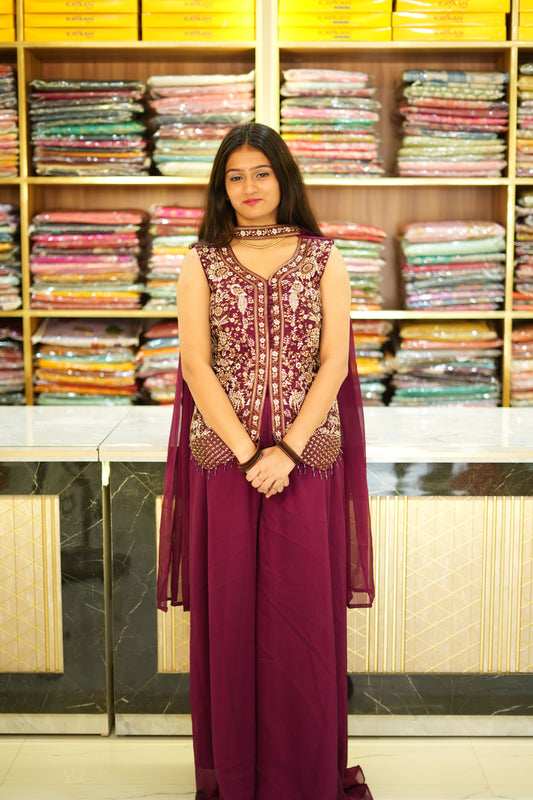 VRNY Jacked Style Kurti Set