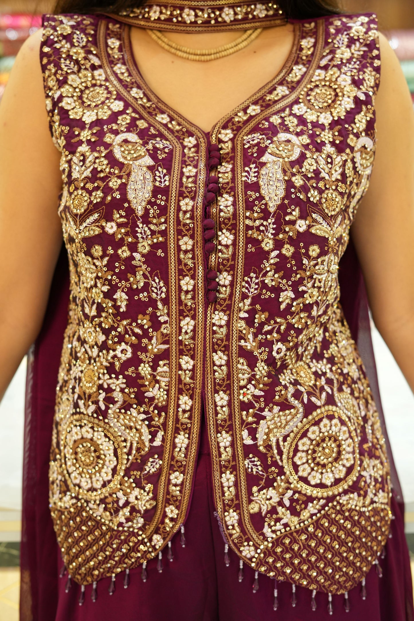 VRNY Jacked Style Kurti Set