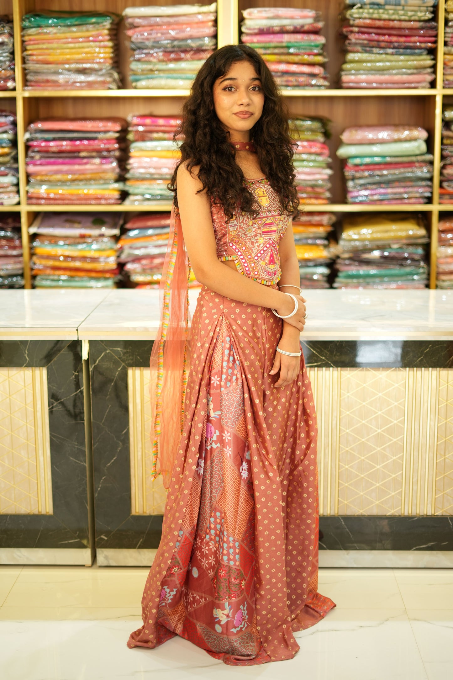 Rajasthani Style Sharara Set