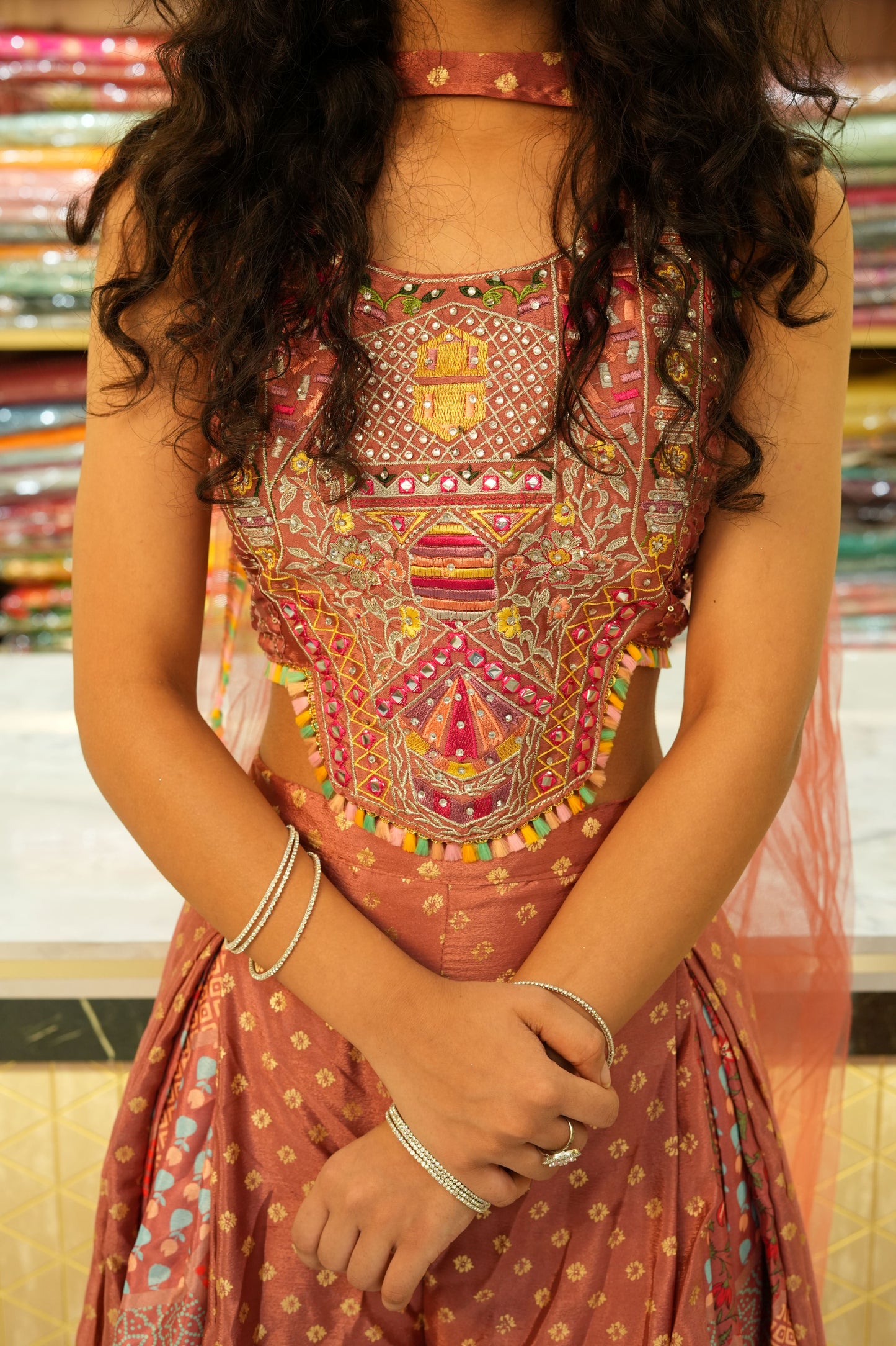 Rajasthani Style Sharara Set