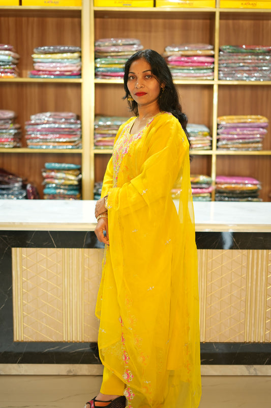 VRNY Sunshine Roman Silk Suit