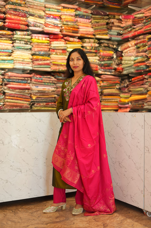 VRNY Heavy Roman Silk Suit