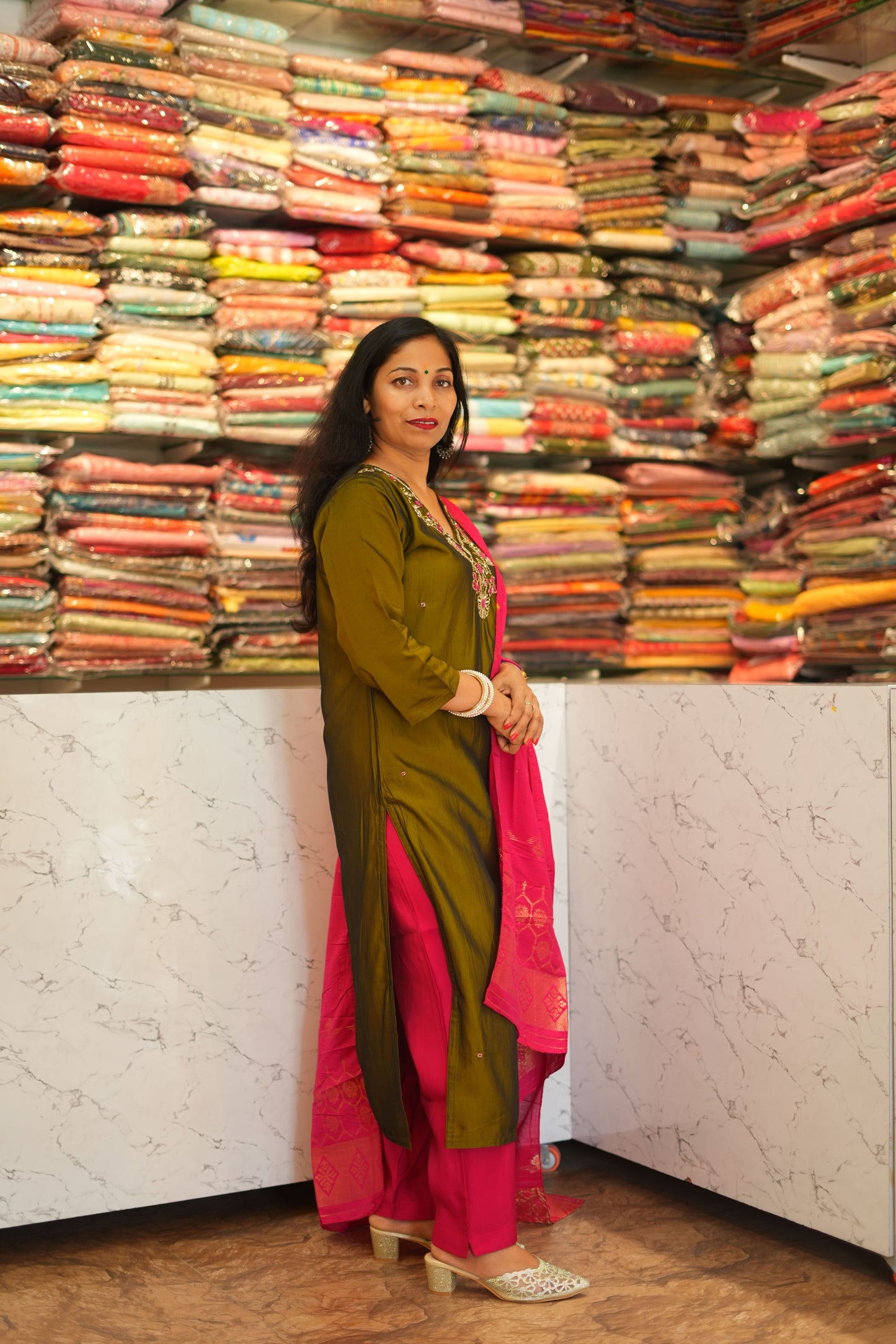 VRNY Heavy Roman Silk Suit