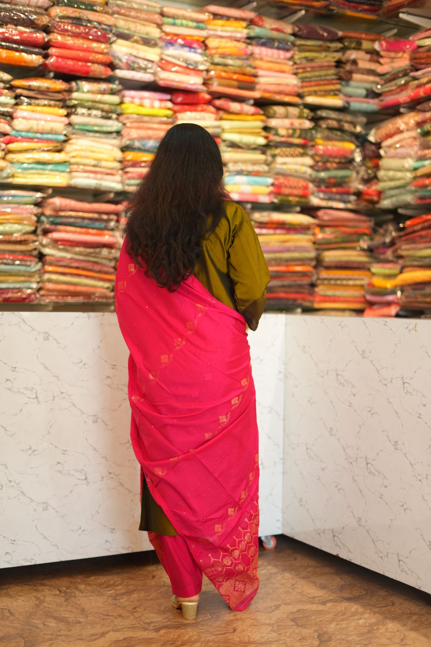 VRNY Heavy Roman Silk Suit